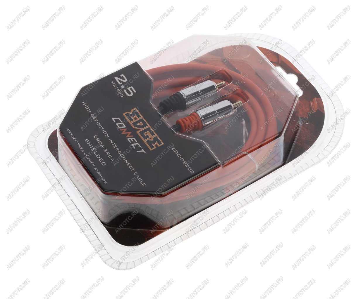 739 р. Кабель RCA 2х2 2.5м EDGE EDGE edc-rs202  с доставкой в г. Керчь