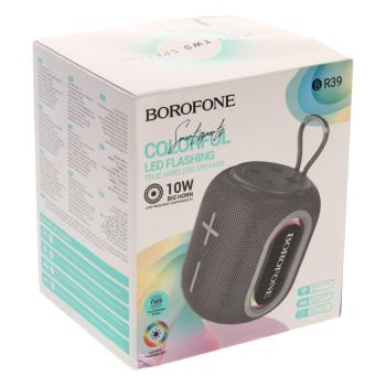 1 699 р. Колонка беспроводная bluetooth BOROFONE BOROFONE br39 grey  с доставкой в г. Керчь. Увеличить фотографию 3