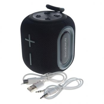 1 399 р. Колонка беспроводная bluetooth BOROFONE BOROFONE br39 black  с доставкой в г. Керчь. Увеличить фотографию 1
