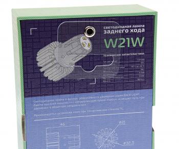 2 599 р. Лампа светодиодная 12V W21W W3x16d бокс (1шт.) MTF MTF rl10w21w  с доставкой в г. Керчь. Увеличить фотографию 4