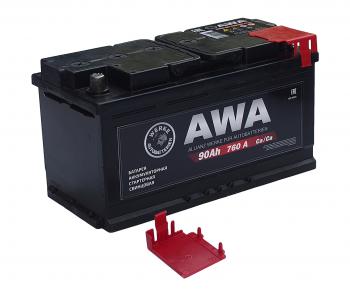 10 599 р. Аккумулятор AWA 90Ач AWA 6ст90(1)  с доставкой в г. Керчь. Увеличить фотографию 2