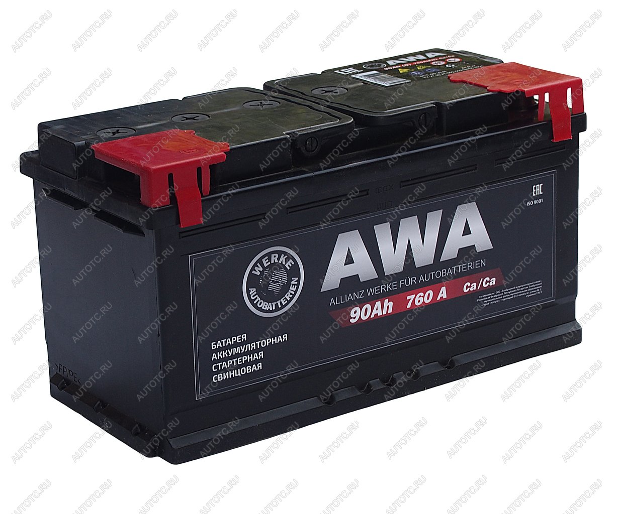 10 599 р. Аккумулятор AWA 90Ач AWA 6ст90(1)  с доставкой в г. Керчь
