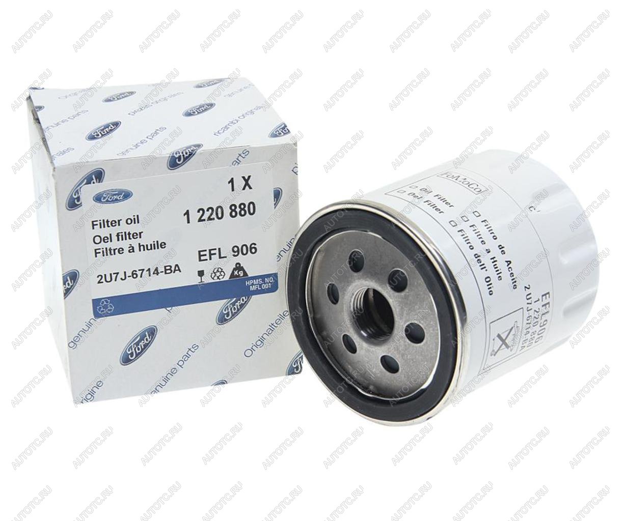 389 р. Фильтр масляный FORD Mondeo 1,2,Escort,Fiesta (1.8 TD) OE FORD 1220880  с доставкой в г. Керчь