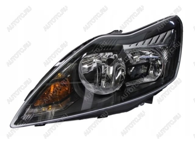 7 399 р. Фара левая (с электрокорректором) BodyParts  Ford Focus  2 (2007-2011) хэтчбэк 3 дв. рестайлинг, хэтчбэк 5 дв. рестайлинг  с доставкой в г. Керчь