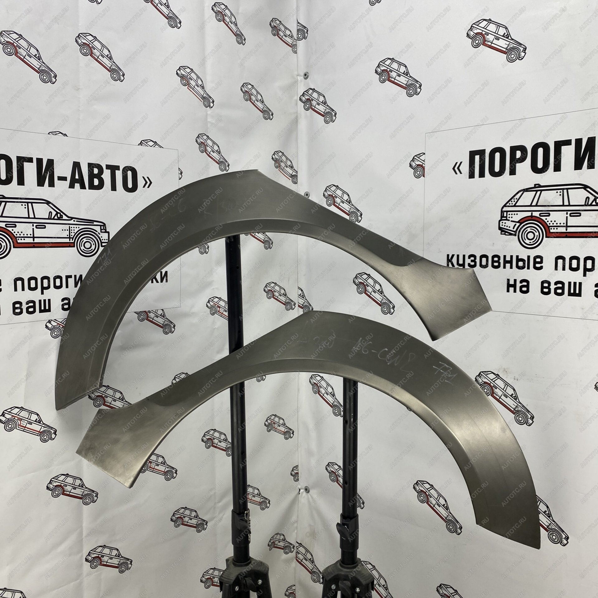 2 199 р. Ремонтные арки задних крыльев (Правая арка) Пороги-Авто   Audi A6  C6 (2004-2010) дорестайлинг, универсал, рестайлинг, универсал (холоднокатаная сталь 0,8мм)  с доставкой в г. Керчь