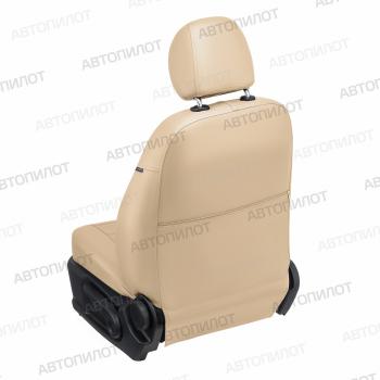 13 649 р. Чехлы на сиденья Экокожа (40/60 экокожа) Автопилот  Geely Emgrand  SS11 (2021-2025) (бежевый)  с доставкой в г. Керчь. Увеличить фотографию 4