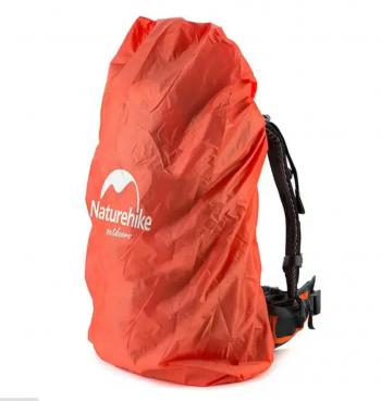 319 р. Чехол влагозащитный Naturehike, для рюкзака, размер M (30-50 л), оранжевый (уценка)  nh15y001-z-orm_u  с доставкой в г. Керчь. Увеличить фотографию 1