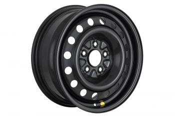 3 599 р. Диск усиленный Renault Duster, Nissan Qashqai, X-Trail, Toyota Rav4 стальной черный 5х114,3 6,5R16 d66,1 ET+40  1665-51466bl+40a11_u  с доставкой в г. Керчь. Увеличить фотографию 1