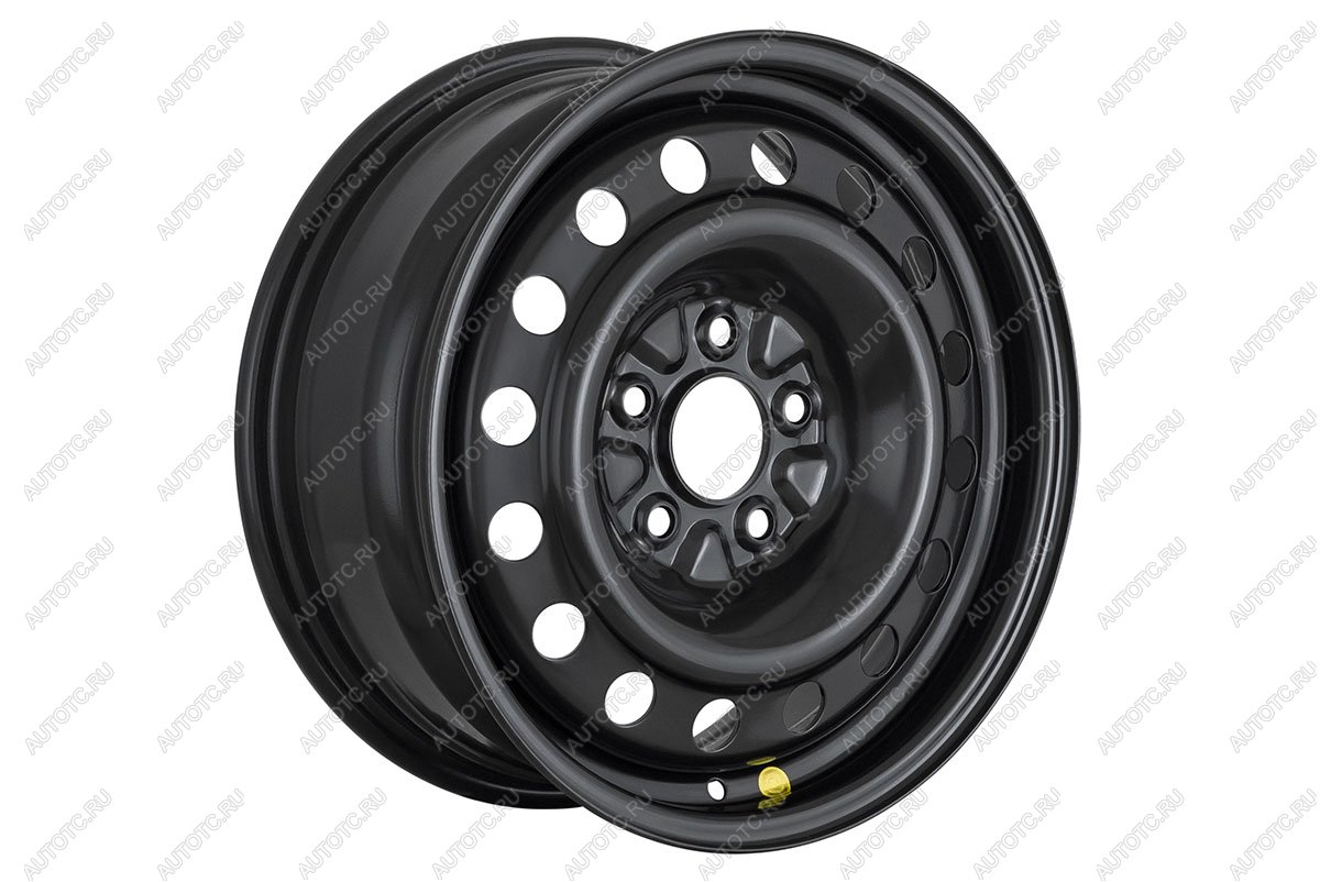 3 599 р. Диск усиленный Renault Duster, Nissan Qashqai, X-Trail, Toyota Rav4 стальной черный 5х114,3 6,5R16 d66,1 ET+40  1665-51466bl+40a11_u  с доставкой в г. Керчь