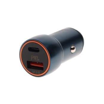 489 р. Устройство зарядное в прикуриватель 1USB + 1 Type C 12V HOCO HOCO z46a blue  с доставкой в г. Керчь. Увеличить фотографию 1