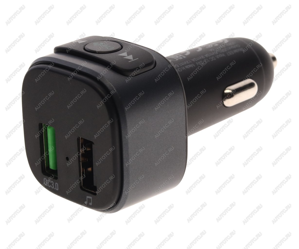 869 р. Устройство зарядное в прикуриватель с трансмиттером (bluetooth,hands free) HOCO HOCO e67 black  с доставкой в г. Керчь