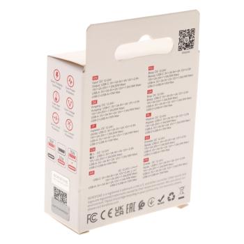 319 р. Устройство зарядное в прикуриватель 1USB + 1 Type C 12V BOROFONE BOROFONE bz22 black  с доставкой в г. Керчь. Увеличить фотографию 5