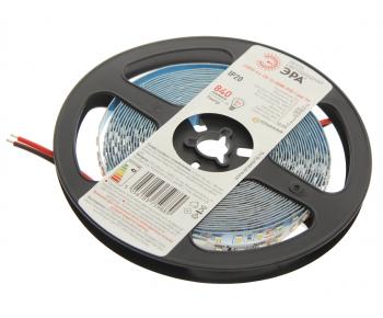 569 р. Лента светодиодная гибкая 9.6W 5м IP20 12V теплый белый ЭРА ЭРА ls2835 -9,6-120-12-3000k-ip20  с доставкой в г. Керчь. Увеличить фотографию 1