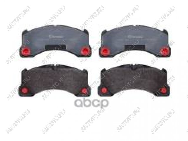 18 449 р. Колодки тормозные передние (4шт.) BREMBO Porsche Cayenne 958 рестайлинг (2014-2018)  с доставкой в г. Керчь