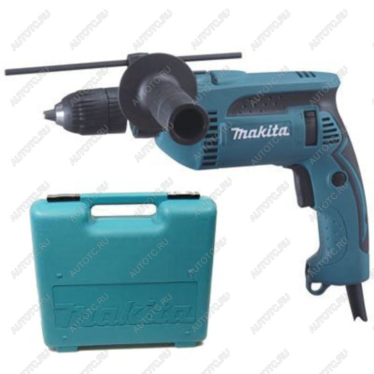 15 399 р. Дрель ударная 680Вт БЗП (кейс) MAKITA MAKITA hp1641fk  с доставкой в г. Керчь