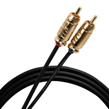 1 639 р. Кабель RCA 2х2 5м KICX KICX headshot rca-22-5-ss  с доставкой в г. Керчь. Увеличить фотографию 5
