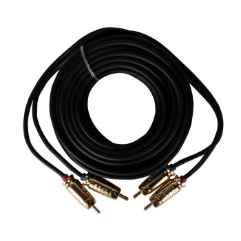 1 639 р. Кабель RCA 2х2 5м KICX KICX headshot rca-22-5-ss  с доставкой в г. Керчь. Увеличить фотографию 4