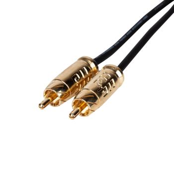 1 639 р. Кабель RCA 2х2 5м KICX KICX headshot rca-22-5-ss  с доставкой в г. Керчь. Увеличить фотографию 3