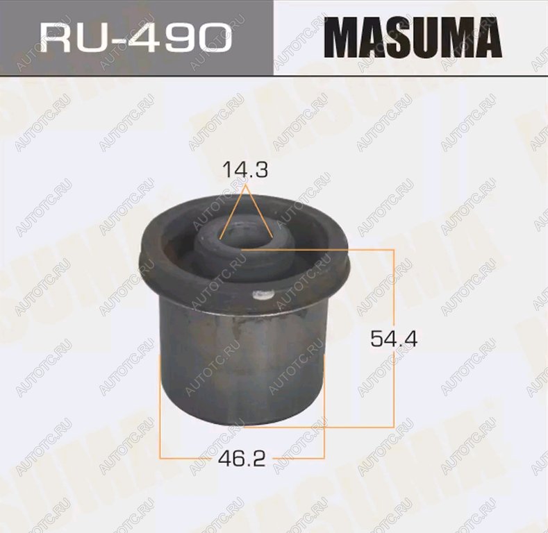 769 р. Сайлентблок MITSUBISHI Pajero (00-06) рычага переднего MASUMA MASUMA ru-490  с доставкой в г. Керчь