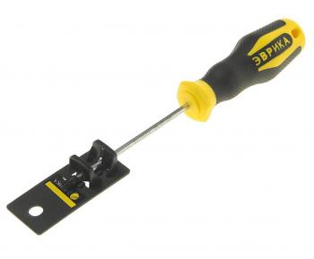 65 р. Отвертка TORX T15х100мм магнитная (с держателем) ЭВРИКА ЭВРИКА er-1dt-02h  с доставкой в г. Керчь. Увеличить фотографию 1