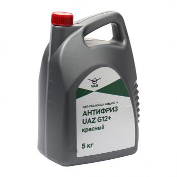 1 449 р. Антифриз красный -40C 5кг G12+ упаковка (ОАО УАЗ) UAZ 000000-4734017-10  с доставкой в г. Керчь. Увеличить фотографию 1