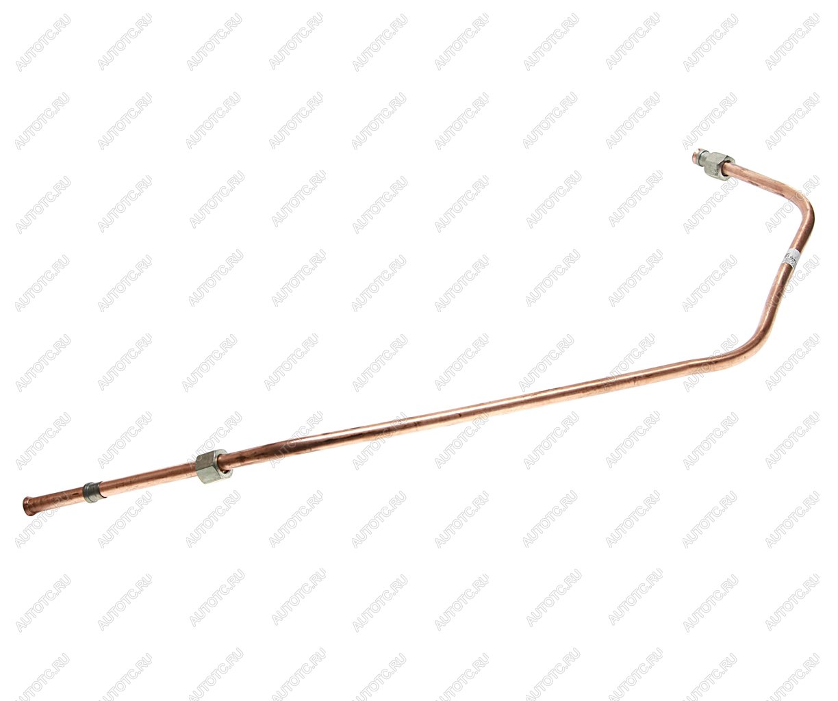 1 299 р. Трубка ГАЗ-3309,33096 ЕВРО-3 тормозная (от муфты к муфте) (ОАО ГАЗ) GAZ 3309-3506206  с доставкой в г. Керчь