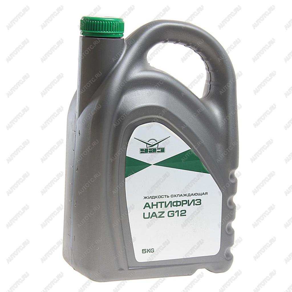 2 189 р. Антифриз зеленый -40C 5кг G12 упаковка (ОАО УАЗ) UAZ 000000-4734017-00  с доставкой в г. Керчь