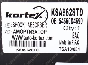 6 999 р. Амортизатор KIA Optima (18-) передний правый KORTEX KORTEX ksa962std  с доставкой в г. Керчь. Увеличить фотографию 4