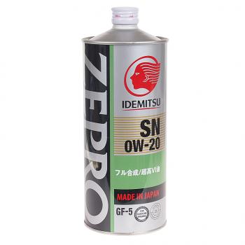 2 189 р. Масло моторное ZEPRO ECO MEDALIST 0W20 синт.1л IDEMITSU IDEMITSU 4250-001  с доставкой в г. Керчь. Увеличить фотографию 1