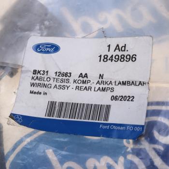 10 199 р. Жгут проводов FORD Transit (15-) фонаря заднего правого OE FORD 1849896  с доставкой в г. Керчь. Увеличить фотографию 3