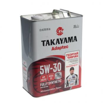 2 899 р. Масло моторное Adaptec C3 5W30 синт.4л TAKAYAMA TAKAYAMA 6056086  с доставкой в г. Керчь. Увеличить фотографию 1