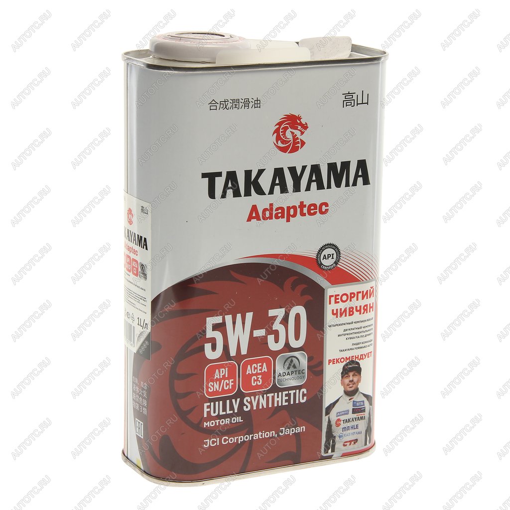 949 р. Масло моторное Adaptec C3 5W30 синт.1л TAKAYAMA TAKAYAMA 6056084  с доставкой в г. Керчь