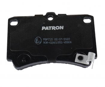 1 269 р. Колодки тормозные передние (4шт.) PATRON Mazda 121 (1996-2003)  с доставкой в г. Керчь. Увеличить фотографию 2