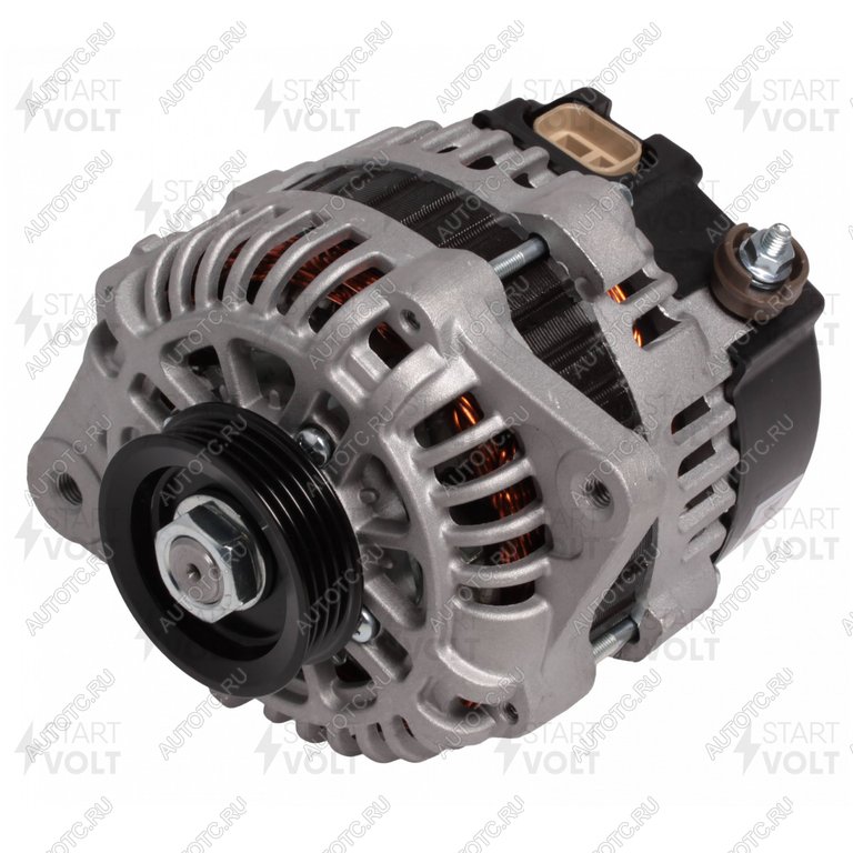 15 249 р. Генератор KIA Spectra (06-),Rio (00-),Shuma (97-) (1.6 I) 14В 80А STARTVOLT STARTVOLT lg 0812  с доставкой в г. Керчь