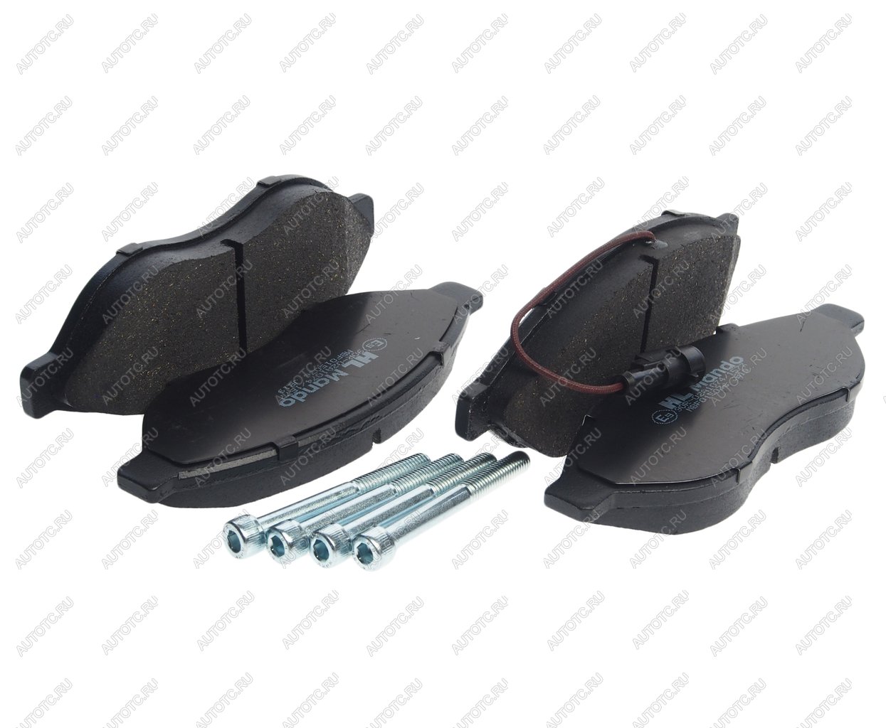 3 179 р. Колодки тормозные передние (4шт.) MANDO CITROEN Jumper 250 (2006-2014)  с доставкой в г. Керчь