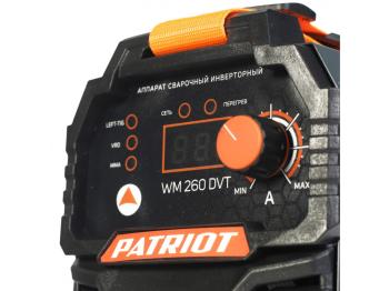 14 649 р. Аппарат сварочный 10.7кВт 20-230А d=1.6-6.0 140-240В инвертор PATRIOT PATRIOT wm260dvt   с доставкой в г. Керчь. Увеличить фотографию 7