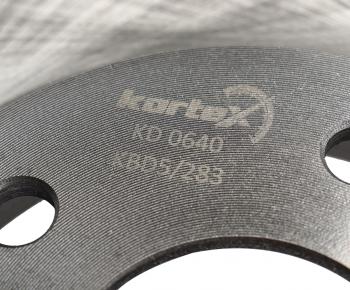 4 699 р. Диск тормозной CHERY Tiggo (14-) передний (1шт.) KORTEX KORTEX kd0640  с доставкой в г. Керчь. Увеличить фотографию 5