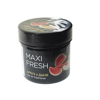 153 р. Ароматизатор на панель приборов гелевый (арбуз и дыня) 100г MAXI FRESH MAXI FRESH cmf-125  с доставкой в г. Керчь. Увеличить фотографию 1