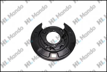 2 999 р. Кожух HYUNDAI Tucson (04-) KIA Sportage (04-) (4WD) диска тормозного заднего левого MANDO MANDO ex582512e500  с доставкой в г. Керчь. Увеличить фотографию 1