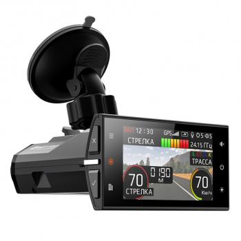 25 999 р. Видеорегистратор с радар-детектором GPS SILVERSTONE SILVERSTONE s-bot pro  с доставкой в г. Керчь. Увеличить фотографию 1