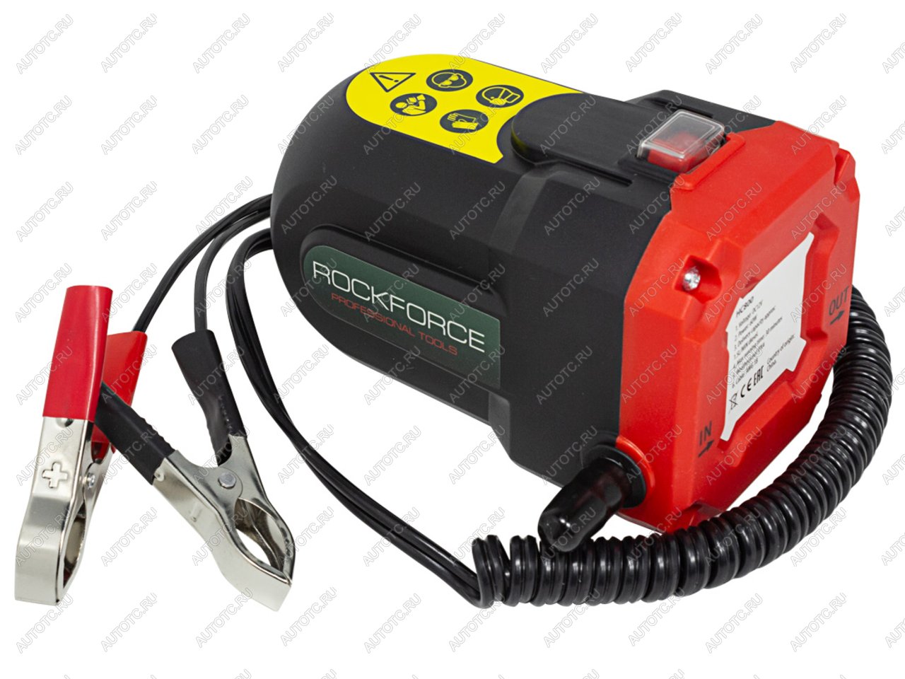 2 399 р. Насос для перекачки дизтоплива помповый 12V 0.2-1.5 лмин. ROCKFORCE ROCKFORCE rf-hc800  с доставкой в г. Керчь