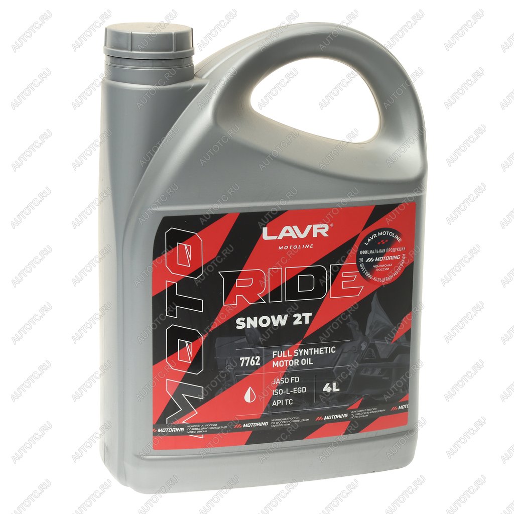 2 759 р. Масло моторное для 2-х тактных двигателей RIDE SNOW FD синт.4л MOTO LAVR LAVR ln7762  с доставкой в г. Керчь