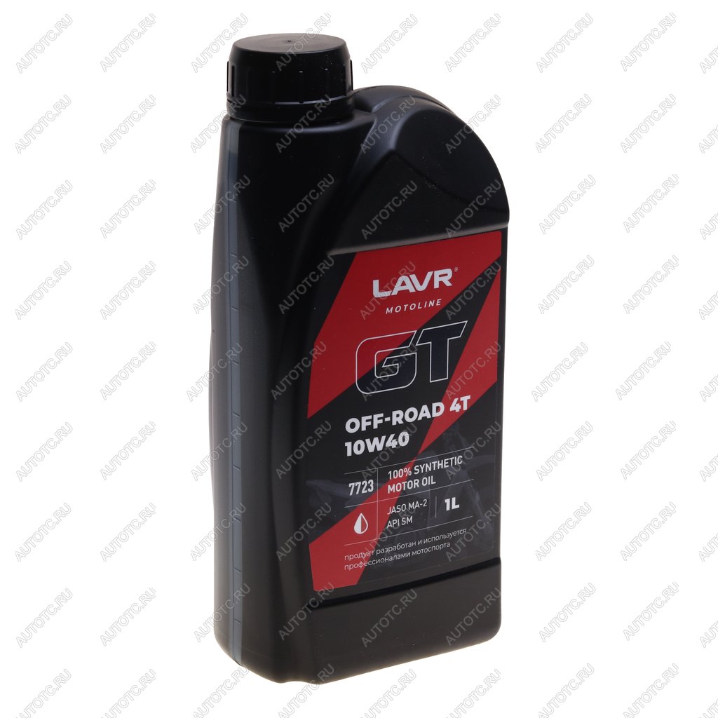 1 239 р. Масло моторное для 4-х тактных двигателей GT OFF ROAD 4T 10W40 синт.1л MOTO LAVR LAVR ln7723  с доставкой в г. Керчь