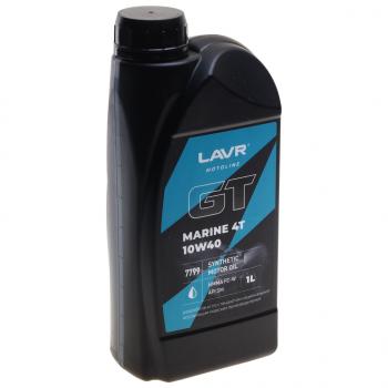 1 059 р. Масло моторное для 4-х тактных двигателей GT MARINE 4T FC-W 10W40 синт.1л MOTO LAVR LAVR ln7799  с доставкой в г. Керчь. Увеличить фотографию 1