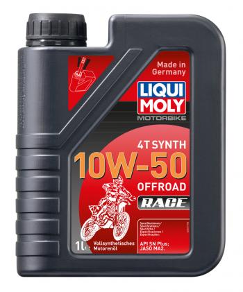 1 799 р. Масло моторное для 4-х тактных двигателей OFFROAD RACE SYNTH 4T 10W50 синт.1л LIQUI MOLY LIQUI MOLY 3051  с доставкой в г. Керчь. Увеличить фотографию 1
