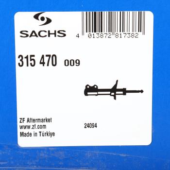 5 999 р. Амортизатор FORD Focus 3 передний правый SACHS SACHS 315470  с доставкой в г. Керчь. Увеличить фотографию 3