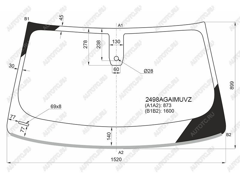 24 999 р. Стекло лобовое (Датчик дождя Проекция Молдинг) FUYAO BMW X4 G02 дорестайлинг (2018-2021)  с доставкой в г. Керчь