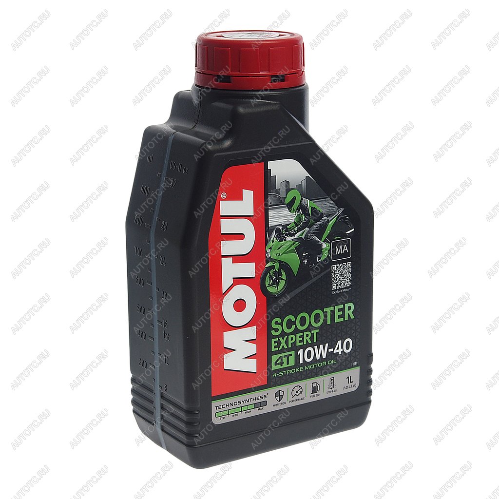 1 189 р. Масло моторное для 4-х тактных двигателей SCOOTER EXPERT 4T 10W40 псинт.1л MOTUL MOTUL 112752  с доставкой в г. Керчь