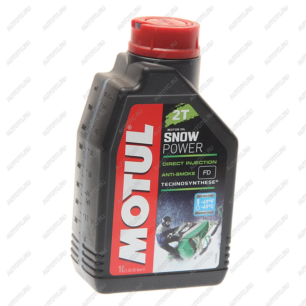 1 599 р. Масло моторное для 2-х тактных двигателей SNOWPOWER ESTER 2T синт.1л MOTUL MOTUL 105887  с доставкой в г. Керчь