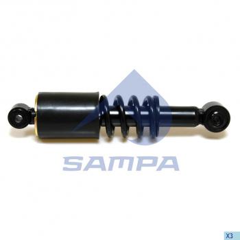 2 799 р. Амортизатор MAN TGA кабины задний с пружиной (252349 OO) SAMPA SAMPA 020.295-01  с доставкой в г. Керчь. Увеличить фотографию 1